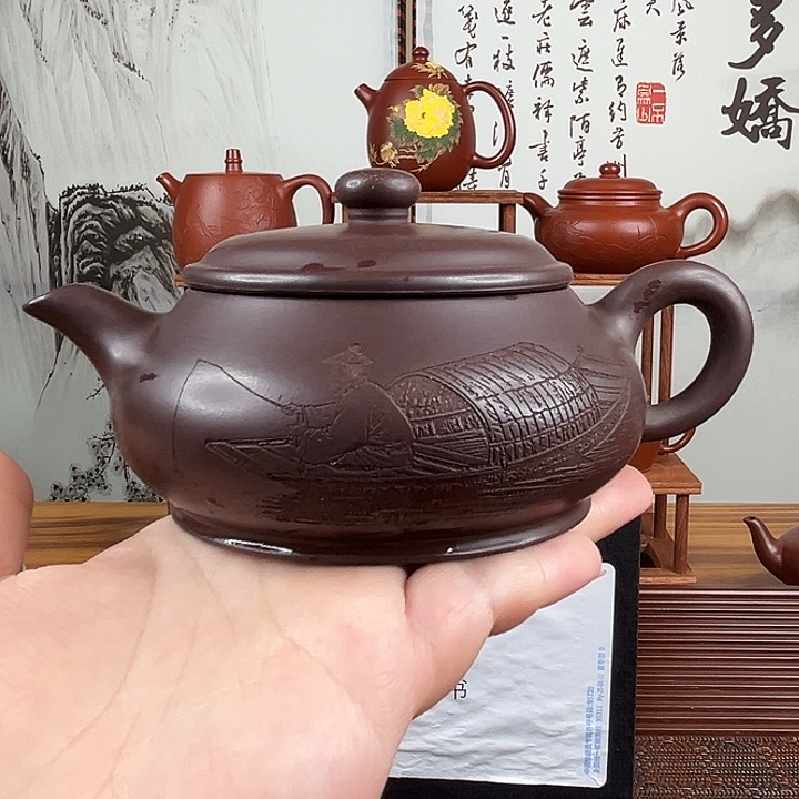 紫砂茶壶微瑕处理