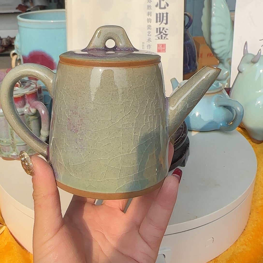 陶摆件郑家钧窑摆件