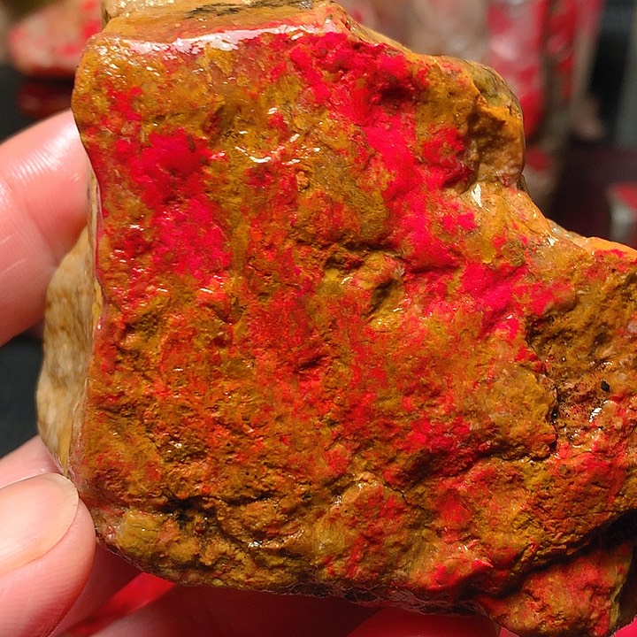 昌化鸡血石昌化田黄鸡血石