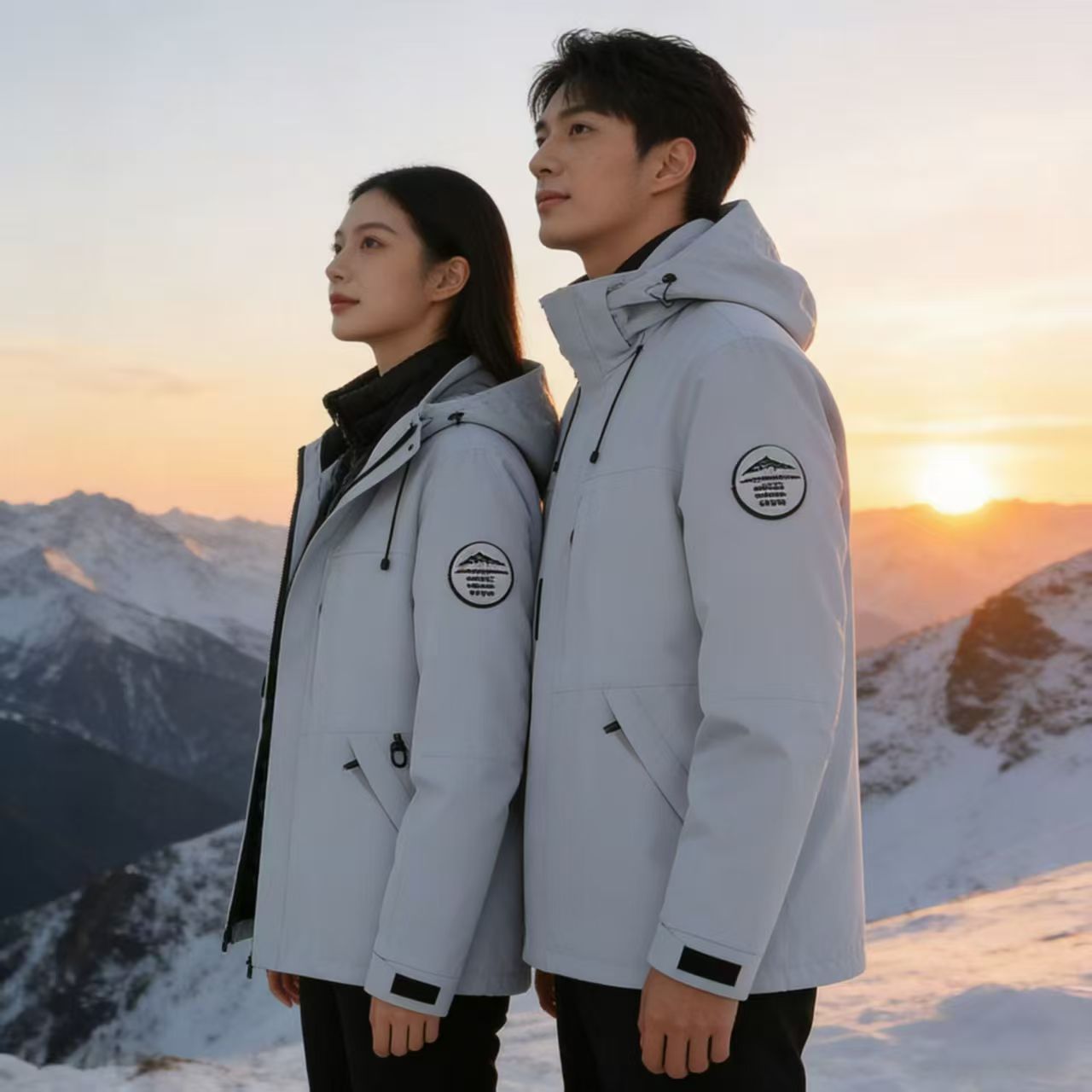 【冰岛极寒限量款】羊毛填充滑雪极寒服超速蓄热保暖石墨烯外套