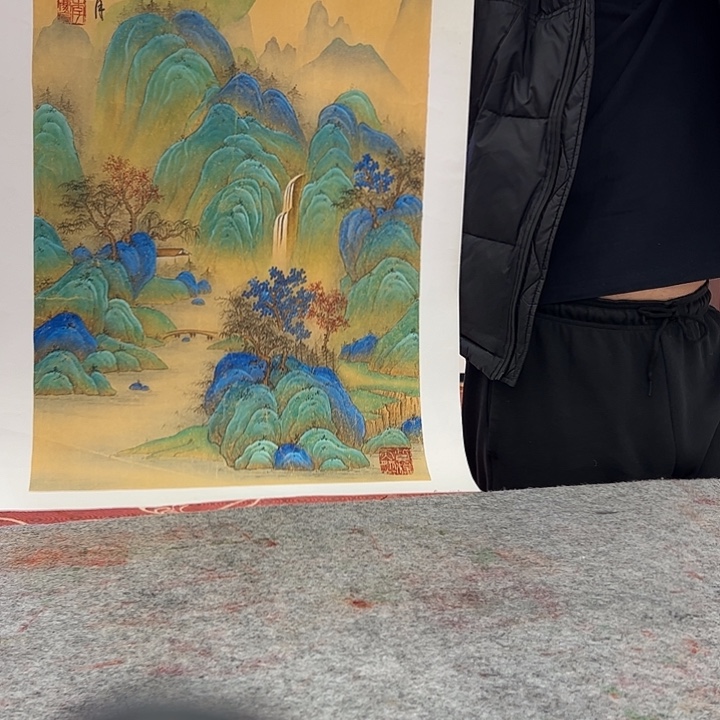 国画星*李庆宣故品！