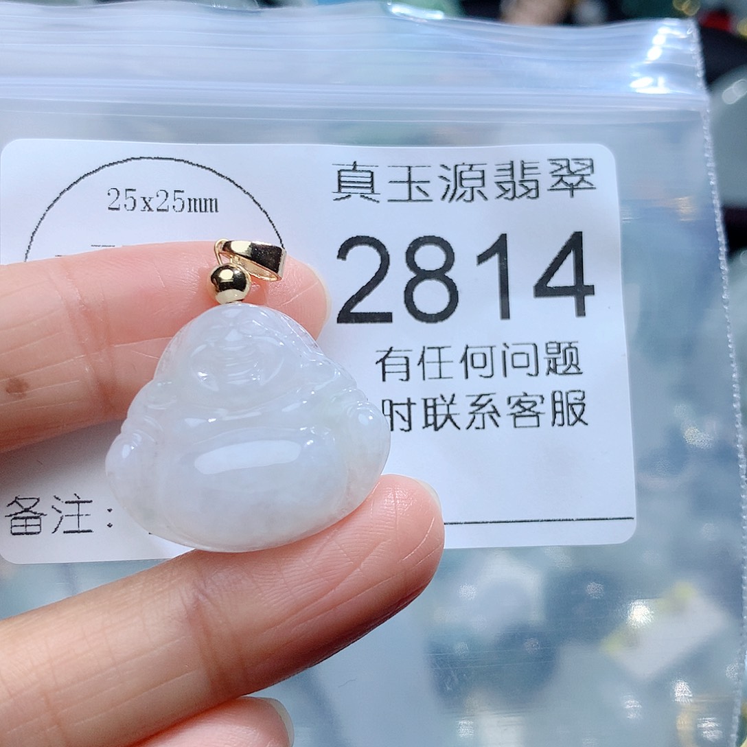 翡翠颈饰未镶嵌2814。