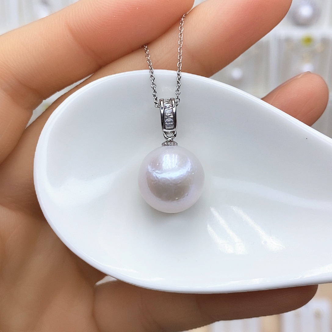 淡水珍珠合金颈饰