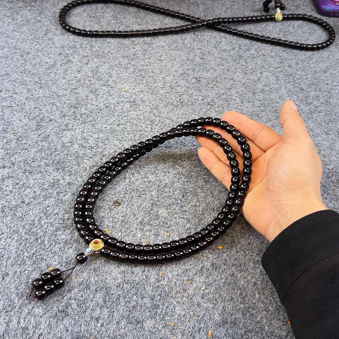 崖柏8 9 108颗崖窝舍利黑珍珠