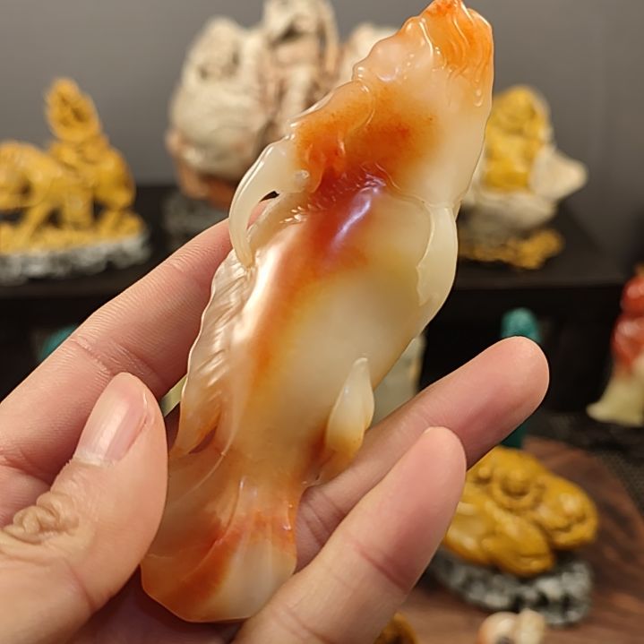 寿山石手把件手把件