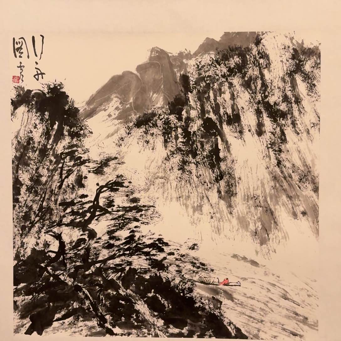 国画雷公老师作品画作