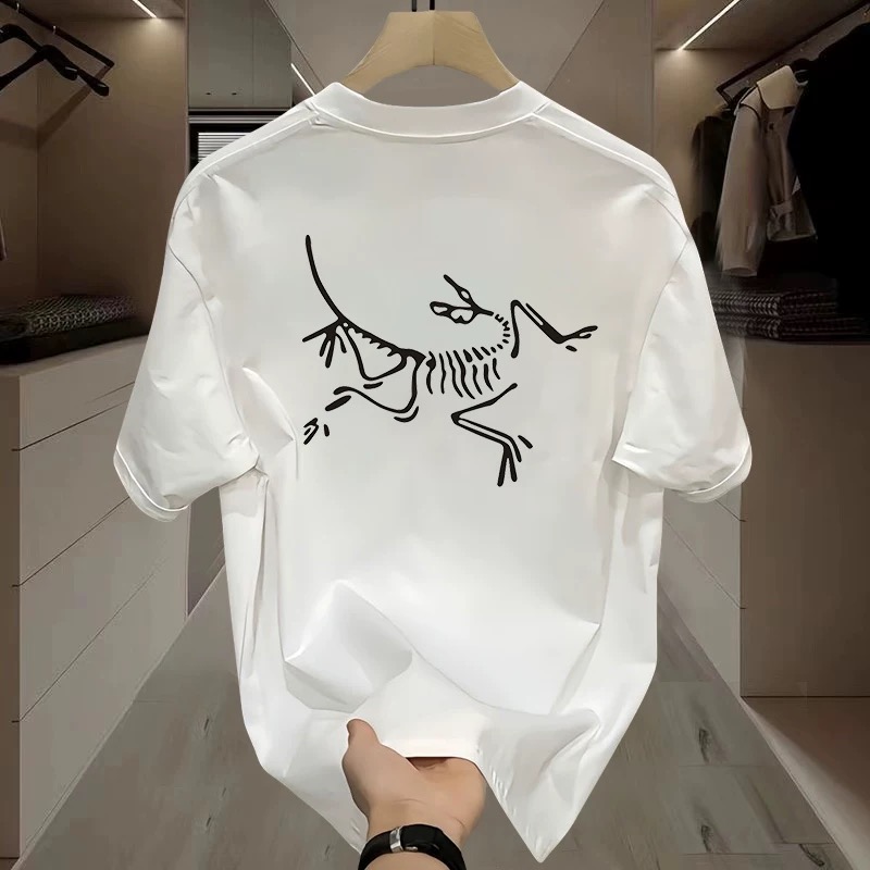 HLC-0909夏季爆款T恤男女同款纯棉休闲圆领短袖