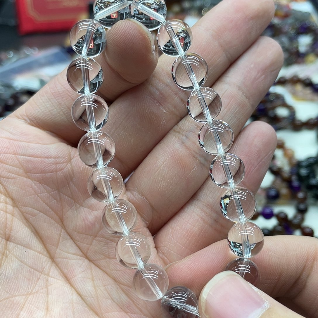 水晶未镶嵌手链天然