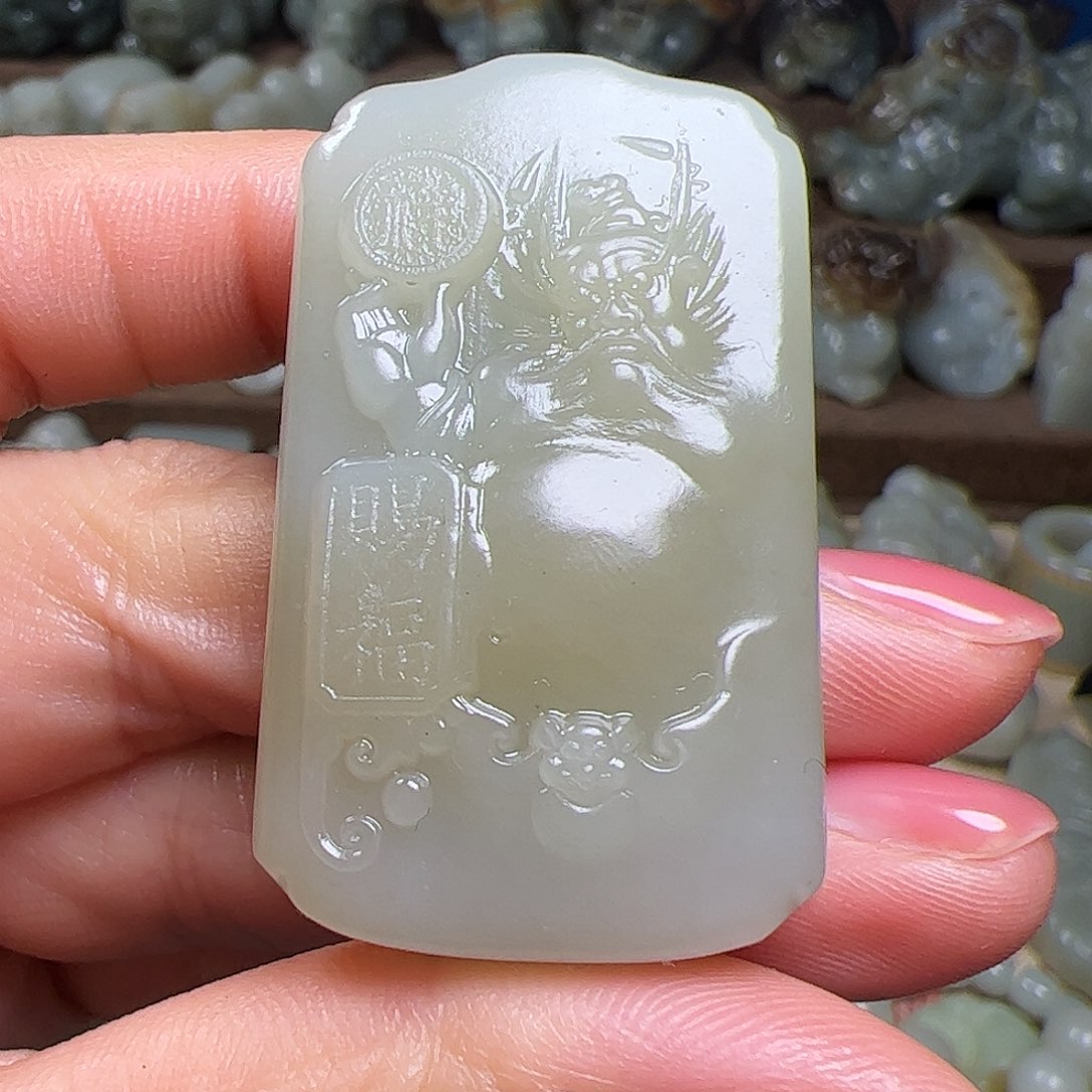 和田玉挂件未镶嵌