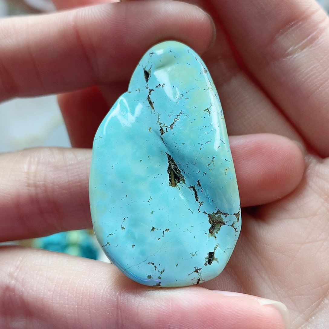 未镶嵌绿松石珠宝奇石