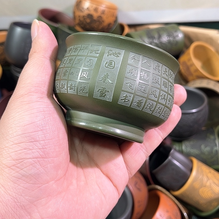 茶杯紫砂全手工紫砂主人杯