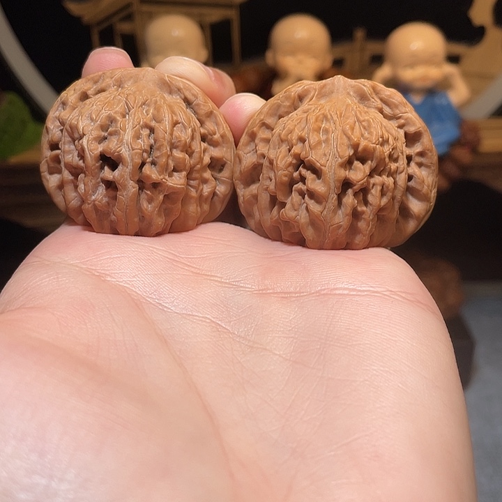 文玩核桃把件四座楼