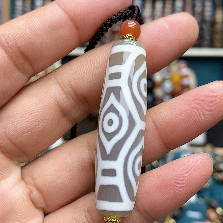 玛瑙/玉髓颈饰合金