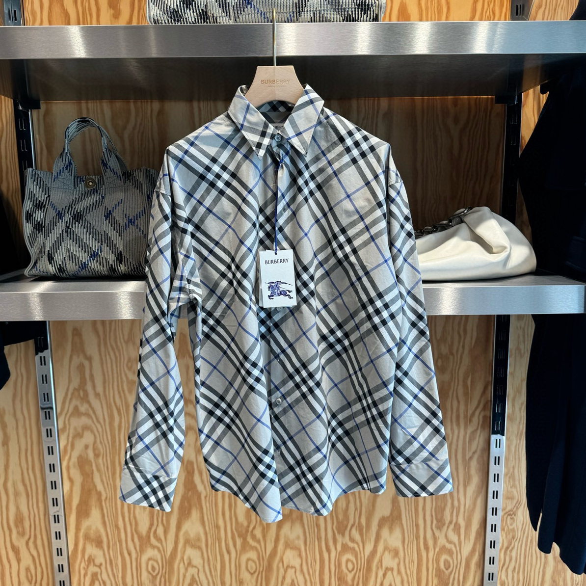 未使用 BURBERRY/博柏利 巴宝莉专柜款男女款 长袖 衬衫80876421