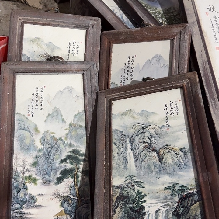 陶景德镇陶瓷瓷厂四块