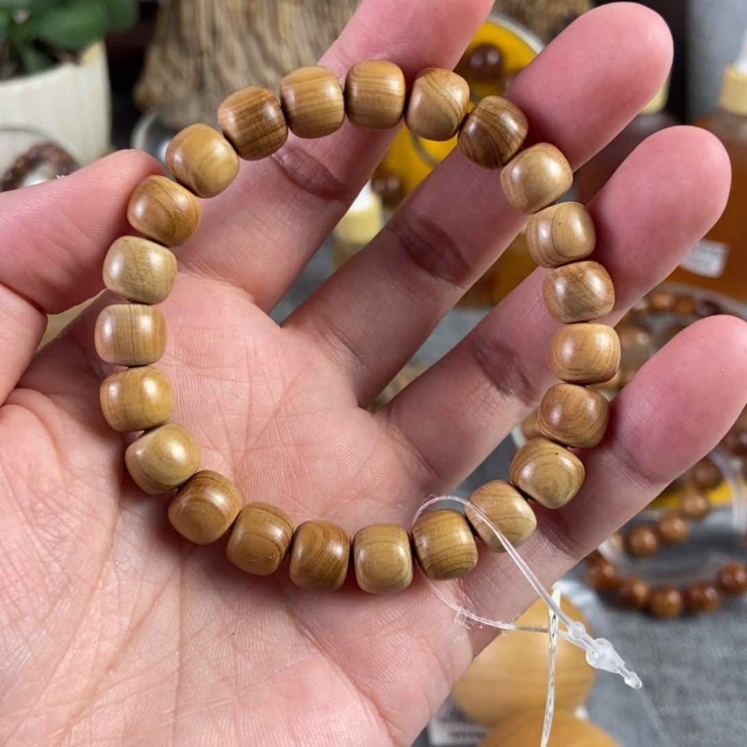 紫***羽手串/手链柏木（崖柏）崖柏