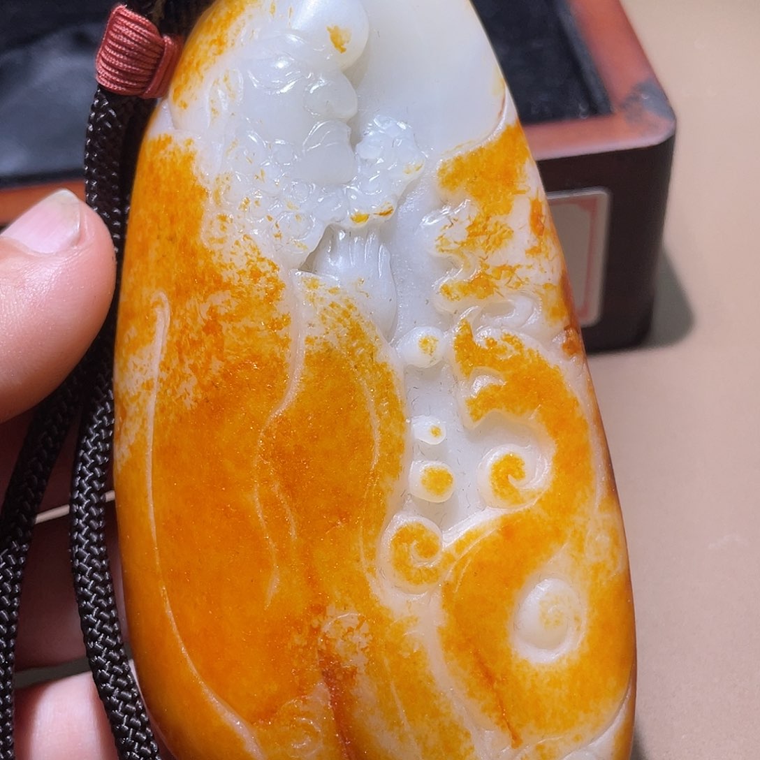 和田玉颈饰未镶嵌道****道Z6