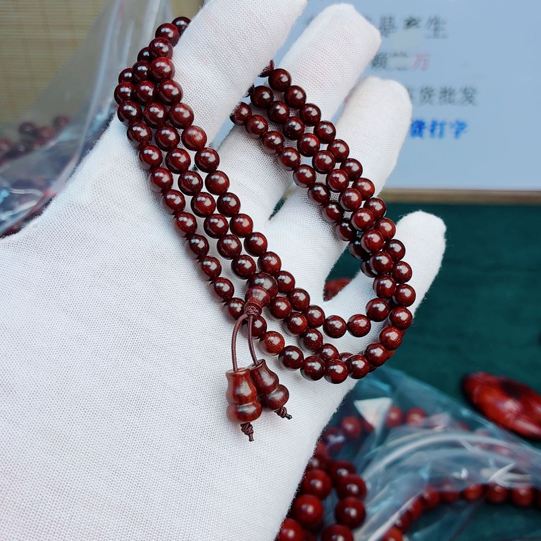 喜***爱檀香紫檀（小叶紫檀）手串/手链06