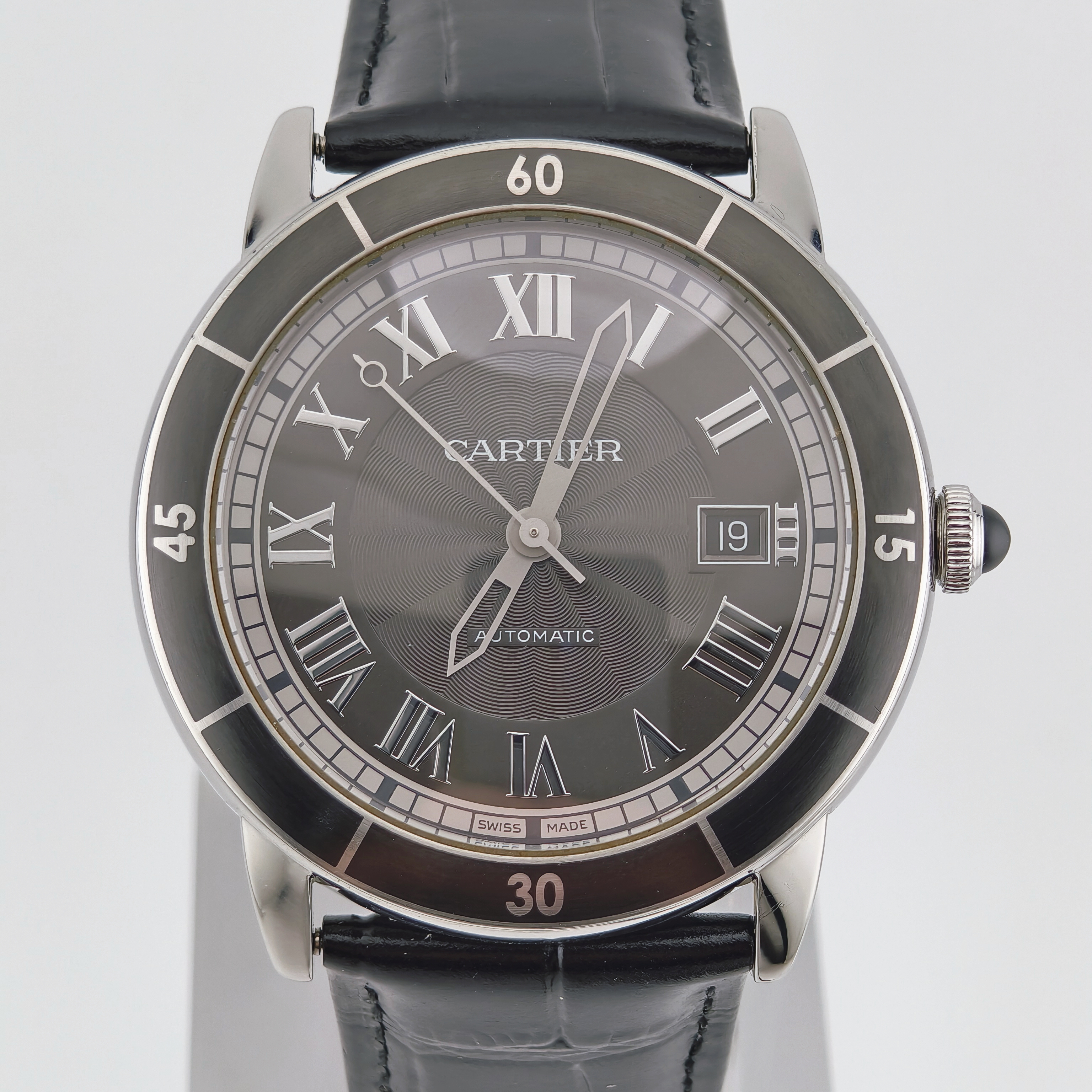 95新 Cartier/卡地亚 伦敦系列/42mm/自动机械男表/时尚名表