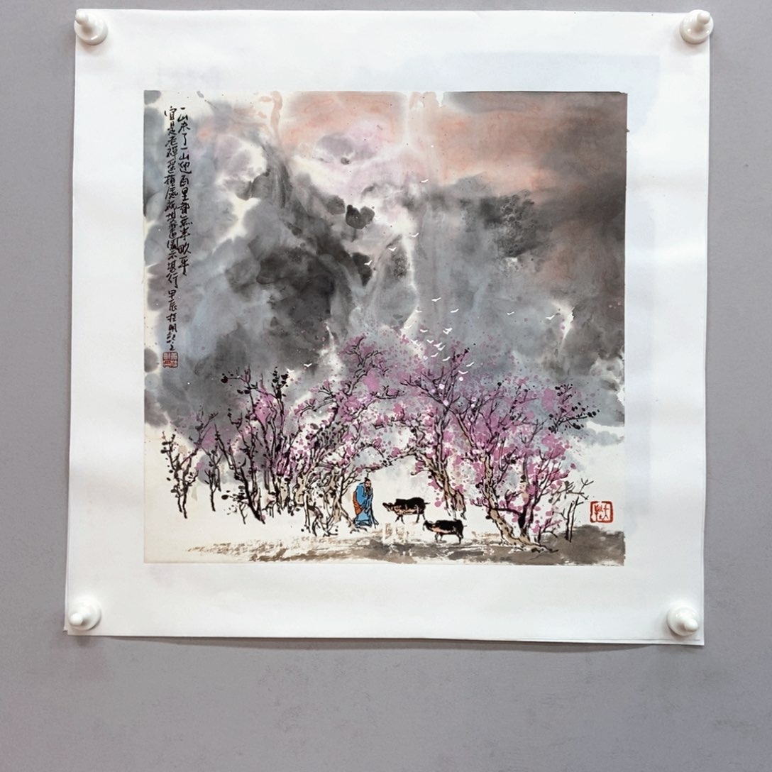 国画黄桂明三尺斗方精品佳作