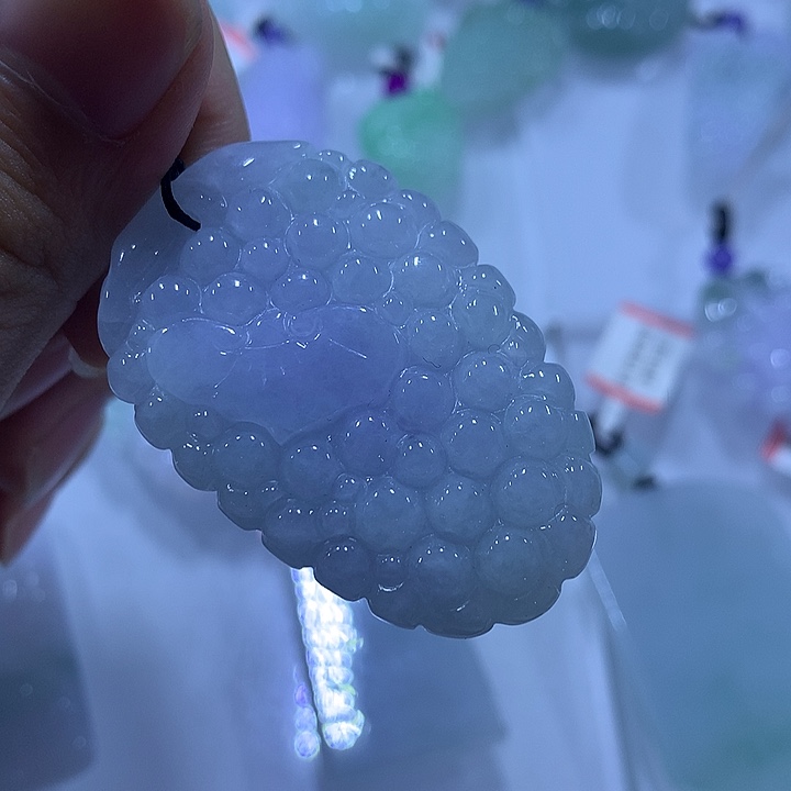 翡翠未镶嵌颈饰天然翡翠A货吊坠