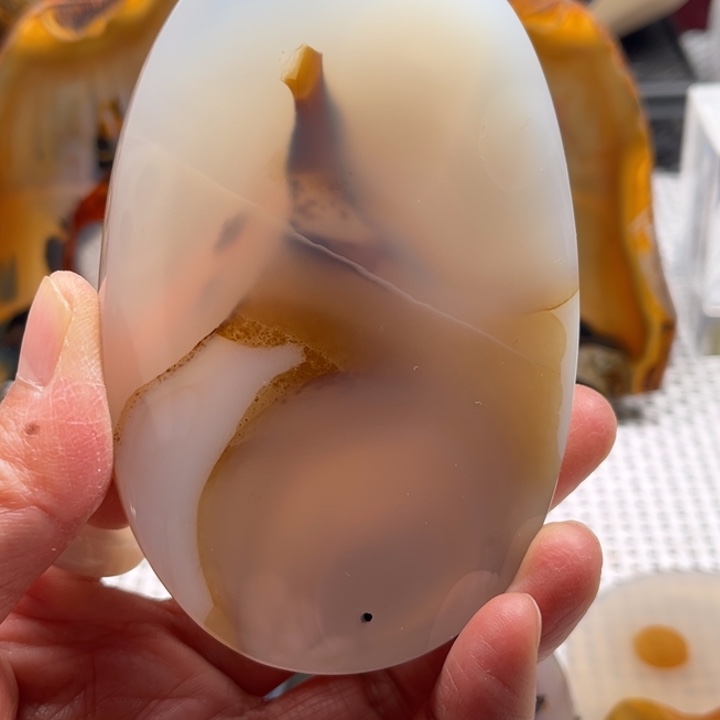 玛瑙/玉髓未镶嵌吊坠(不含链)