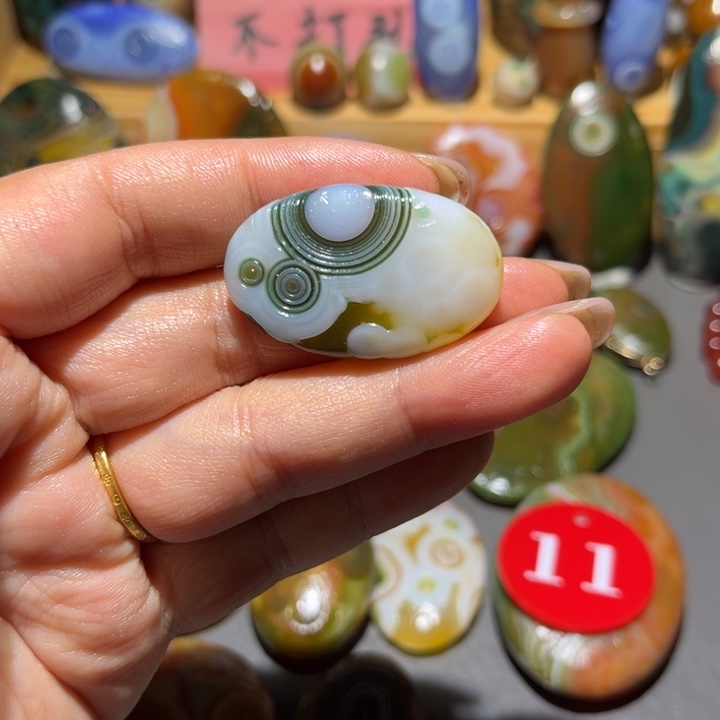 玛瑙/玉髓未镶嵌颈饰