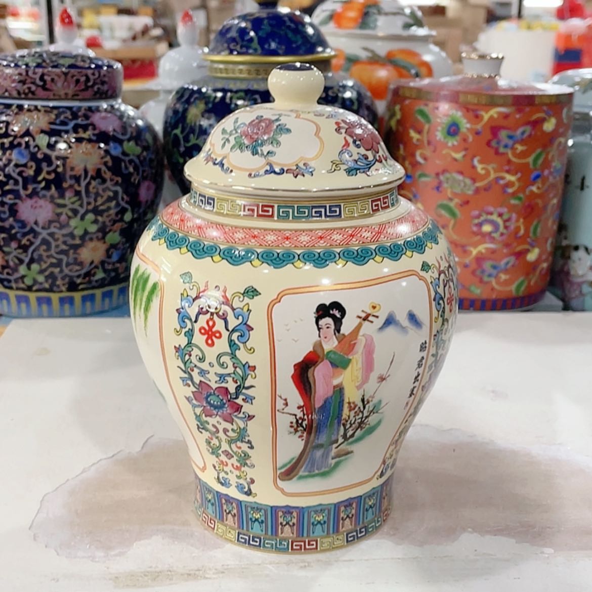 【闪购商品】罐陶瓷茶叶罐密封罐