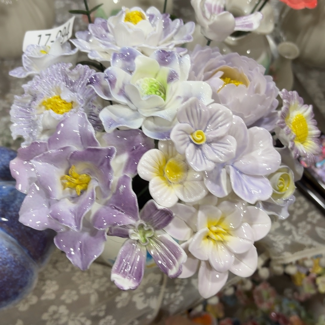 陶瓷花，20发货，退款拉黑，1794