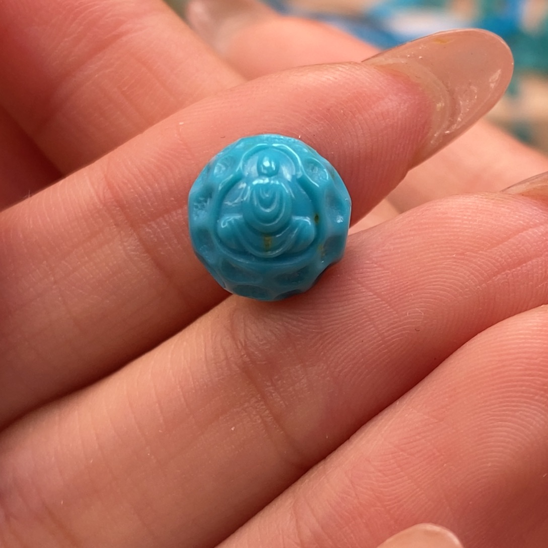 未镶嵌绿松石挂件