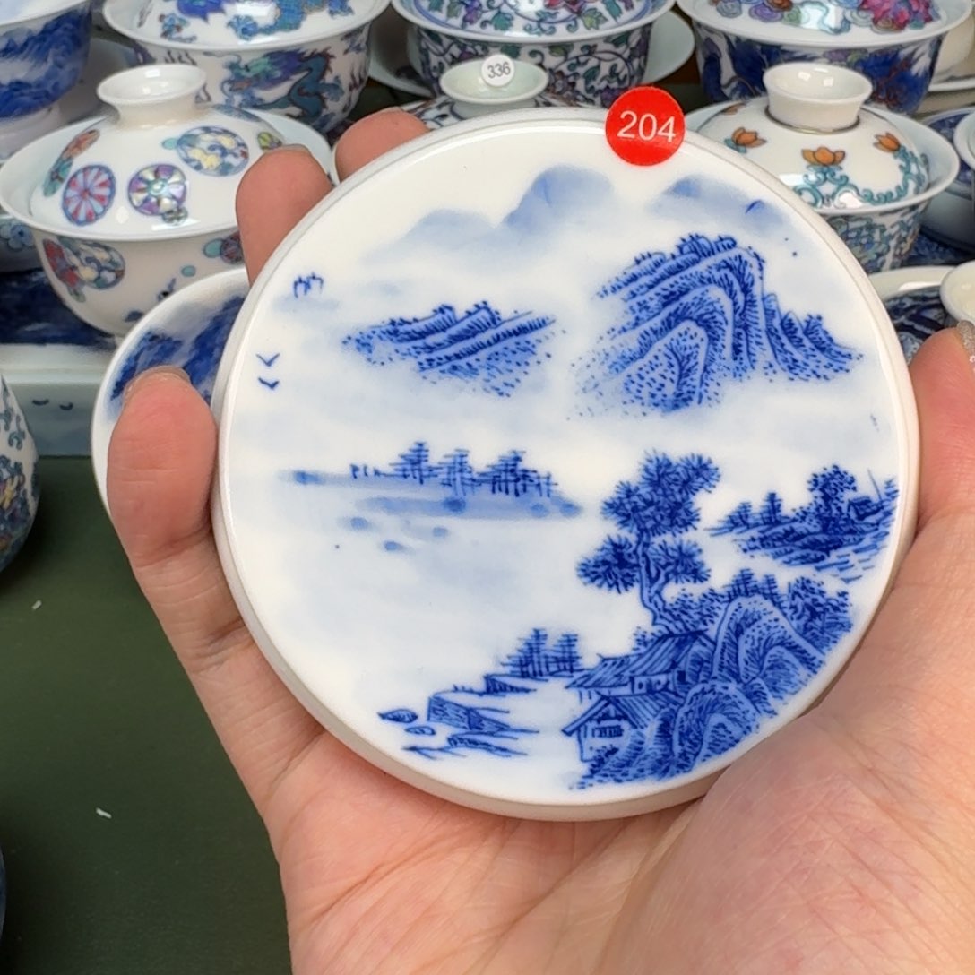 杯景德镇纯手工手绘茶具204