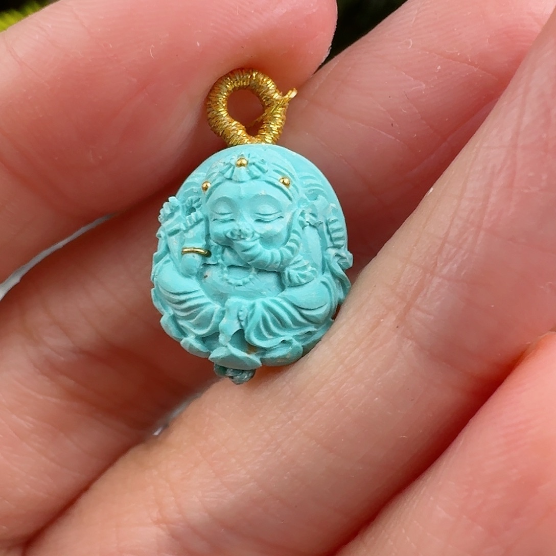 绿松石珠宝奇石未镶嵌