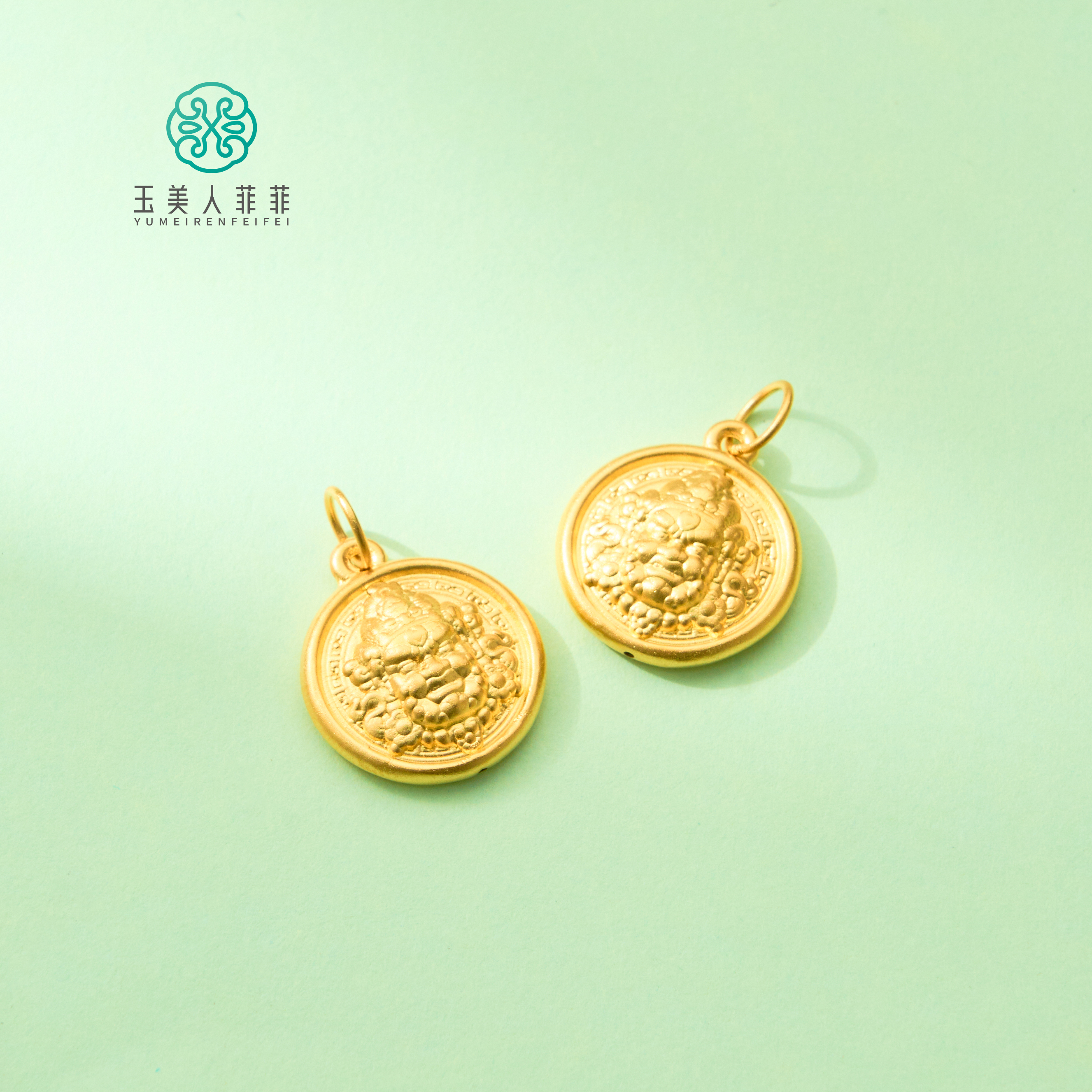 吊坠足银 爽爽推荐/足银吊坠约18mm/多样性发一