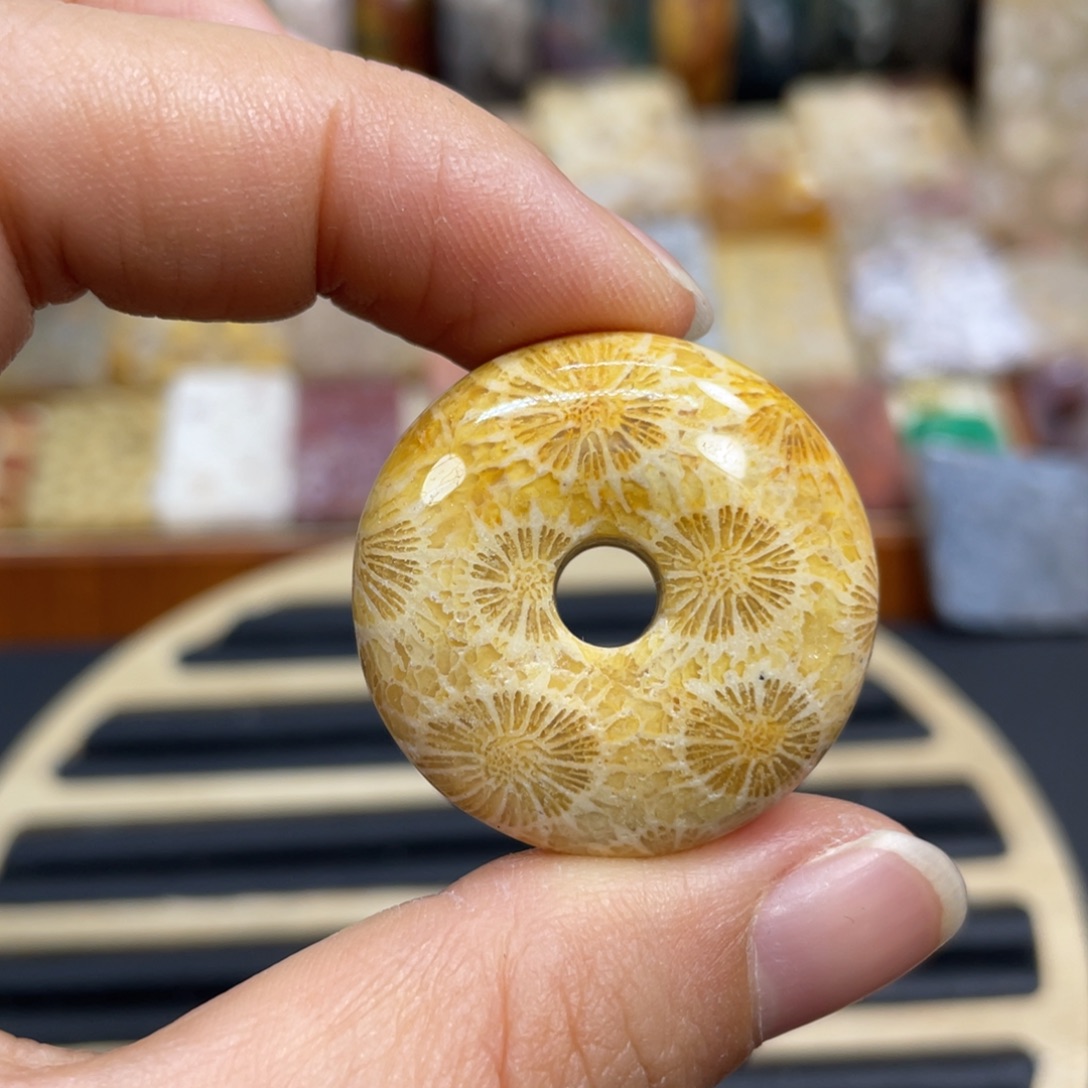 硅化玉未镶嵌颈饰k72