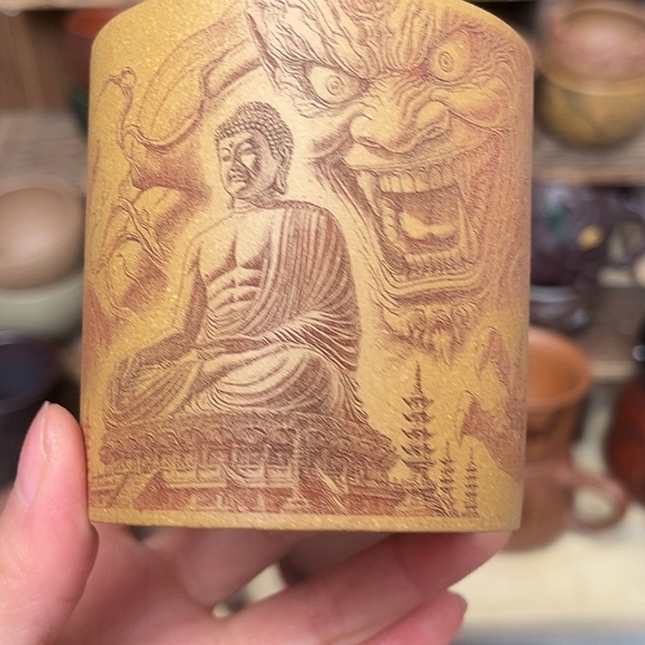 紫砂茶杯宜兴紫砂茶具正品