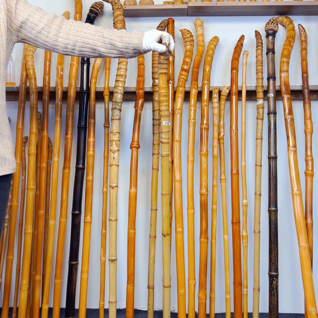 1161罗汉竹杖登山杖手持拐棍