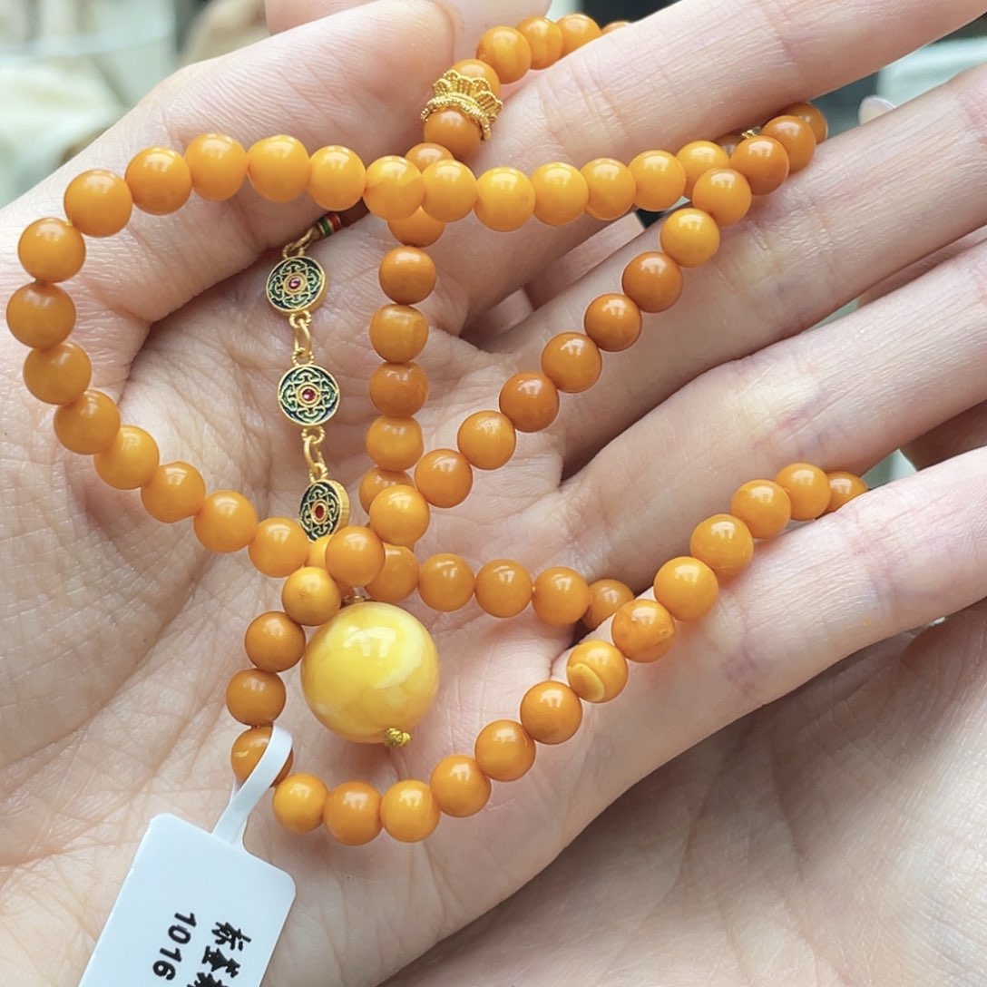 琥珀裸石银S925镶嵌琥珀蜜蜡