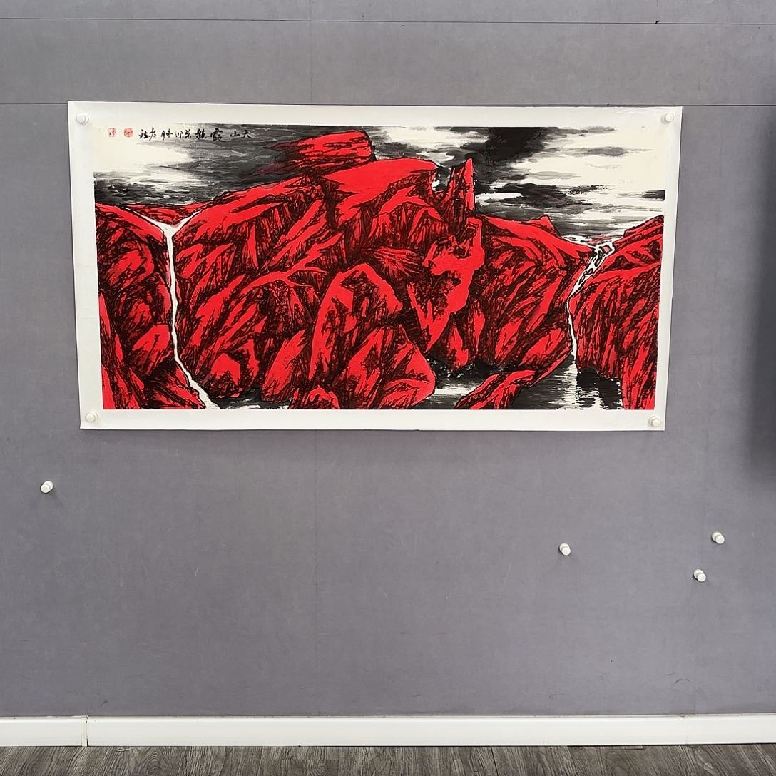 国画亲笔手绘原创