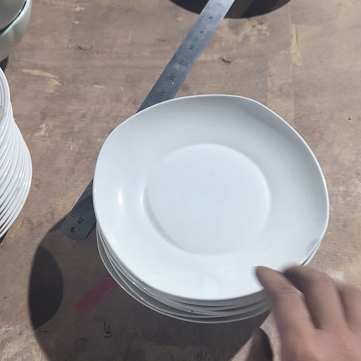 瓷8 英寸 异型深盘 4 个