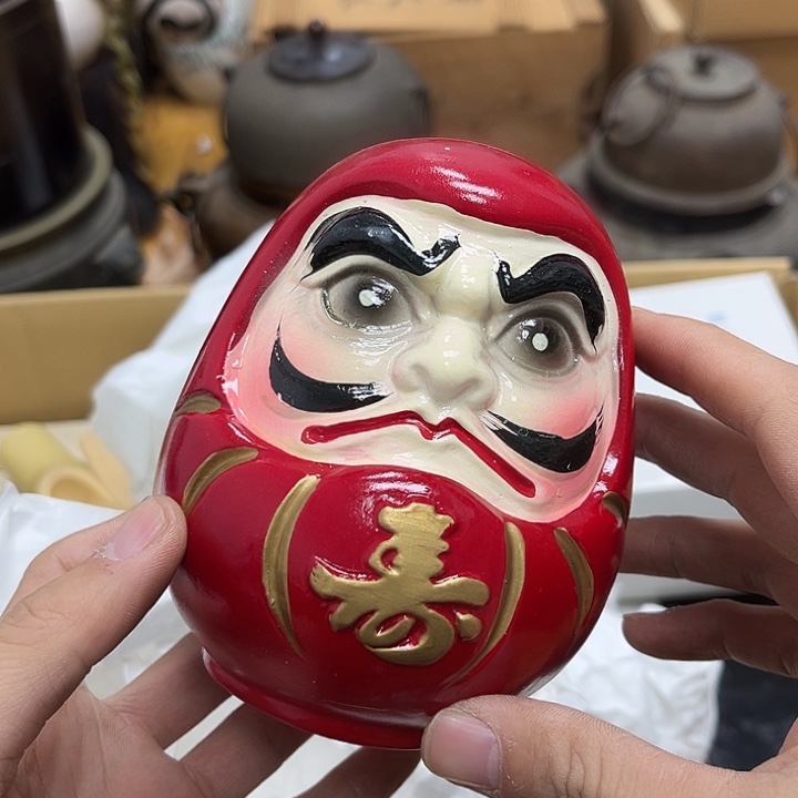瓷片呀工艺品摆件瓷器摆件正能量