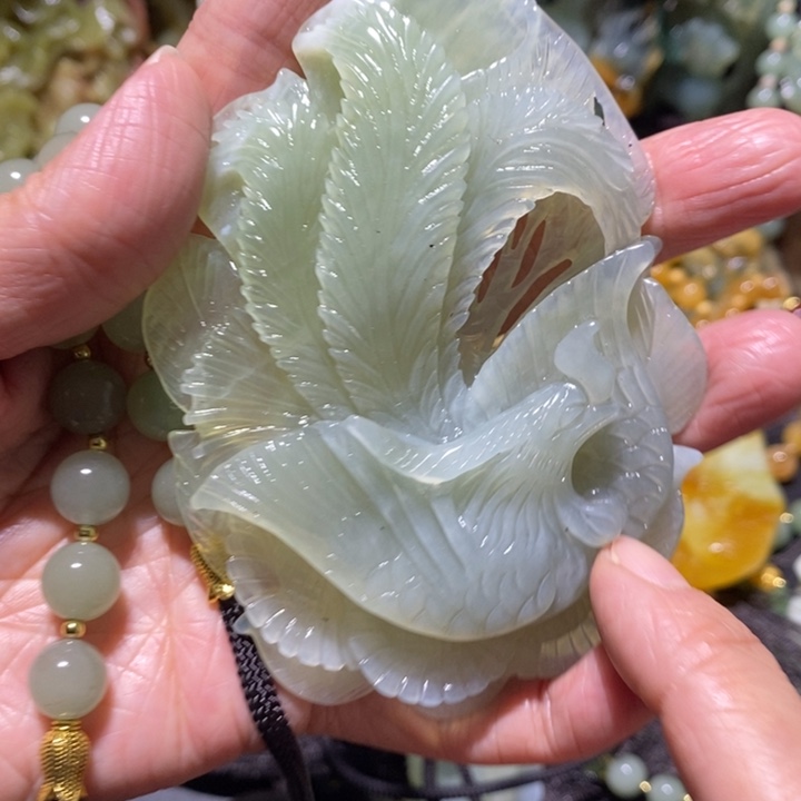 岫玉岫玉吊坠未镶嵌