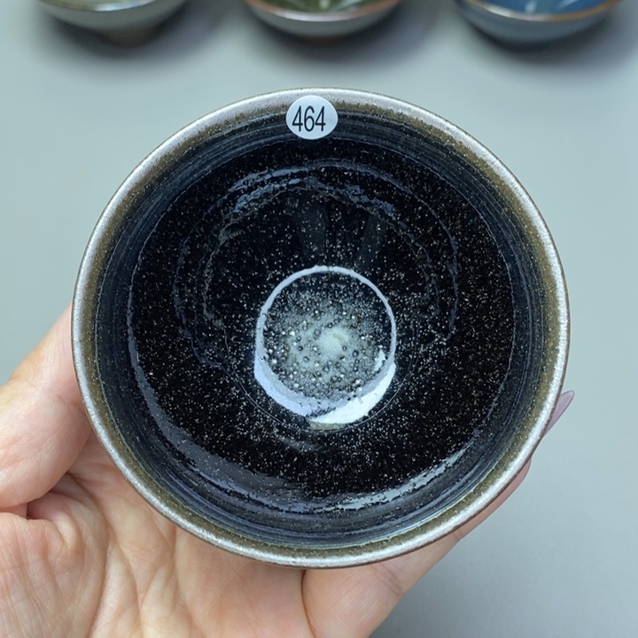 茶盏建窑建盏磨底柴烧主人杯