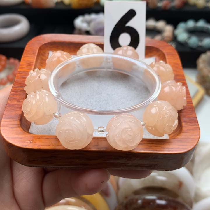 石英质玉手链未镶嵌