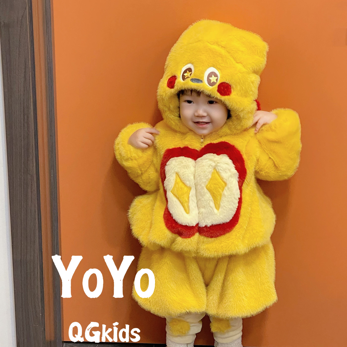 超火星星外套加绒打底裤套装