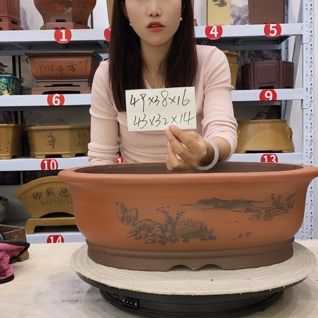 紫砂花盆紫砂花盆