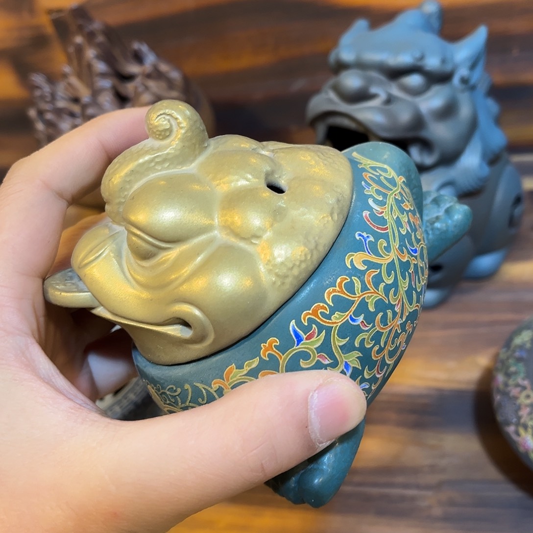 陶瓷茶具摆件香炉