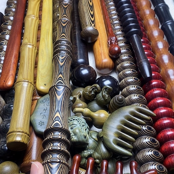 潇***回斑马木竹节棍60  3.35