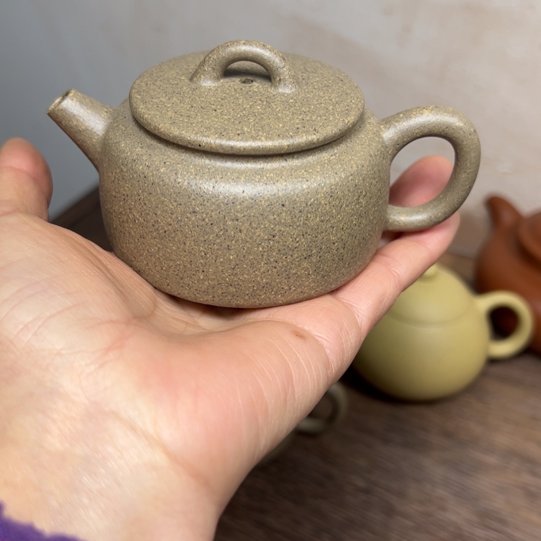 段泥茶壶陈**3青降坡巨轮珠110C c