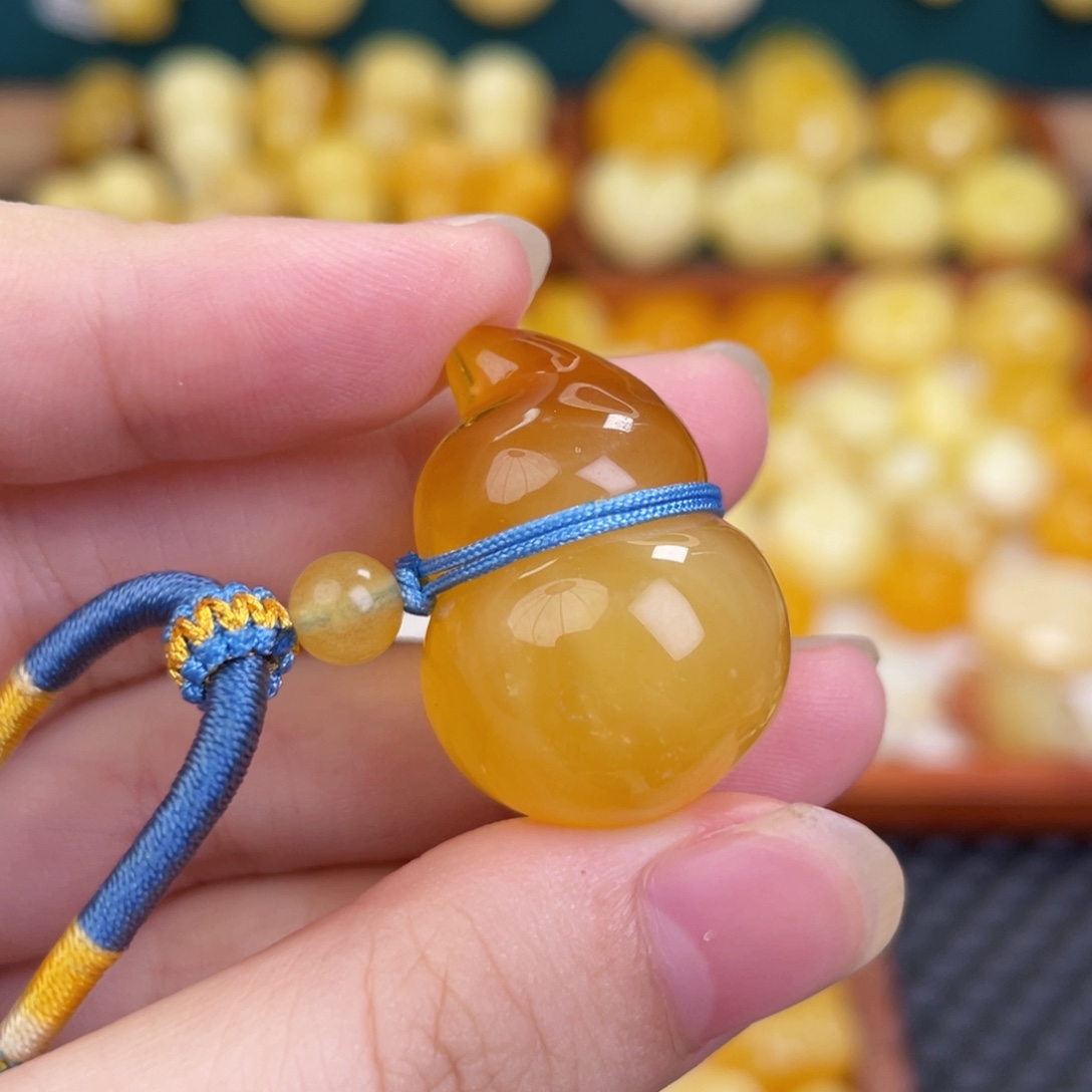 蜜蜡项链未镶嵌蜜蜡