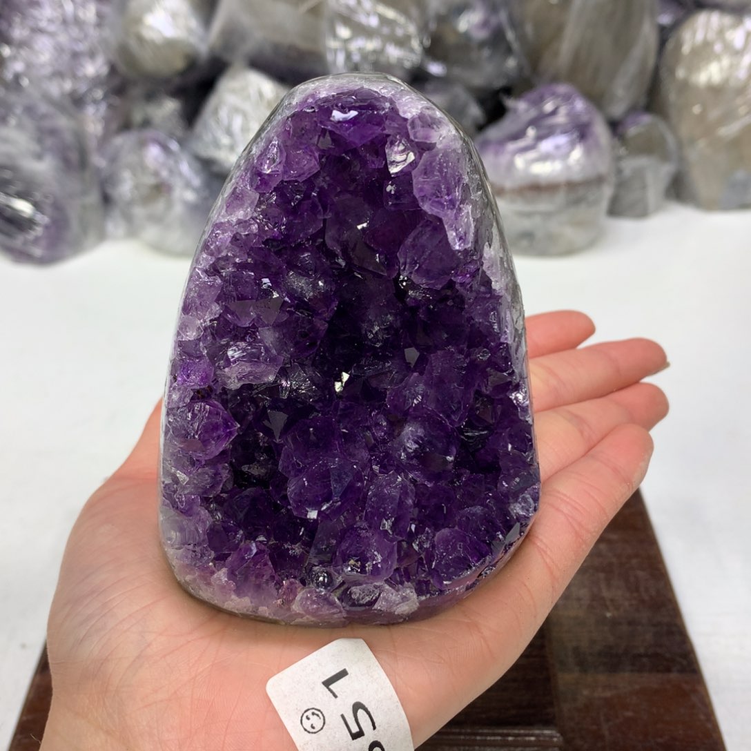 紫晶摆件未镶嵌水晶